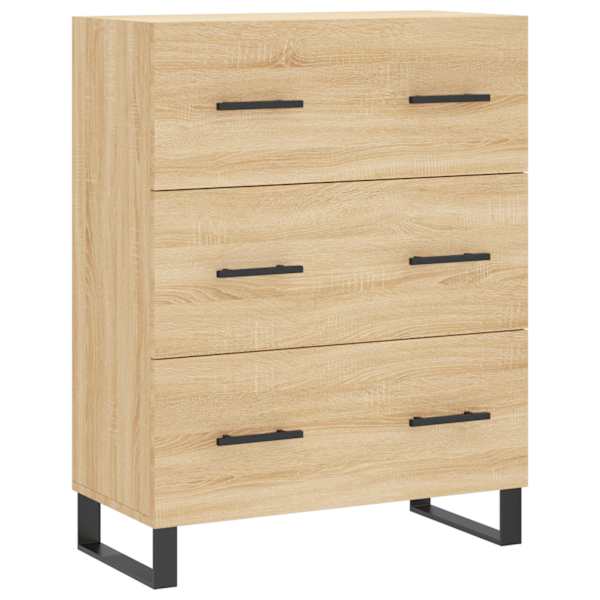 Puhvetkapp, Sonoma tamm, 69,5 × 34 × 90 cm, tehispuit