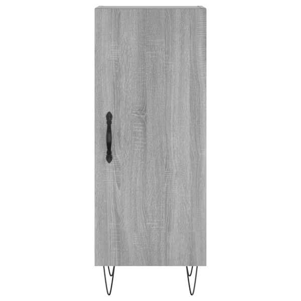 Puhvetkapp, hall Sonoma tamm, 34,5 × 34 × 90 cm, tehispuit