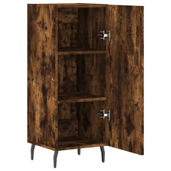 Puhvetkapp, suitsutatud tamm, 34,5 × 34 × 90 cm, tehispuit
