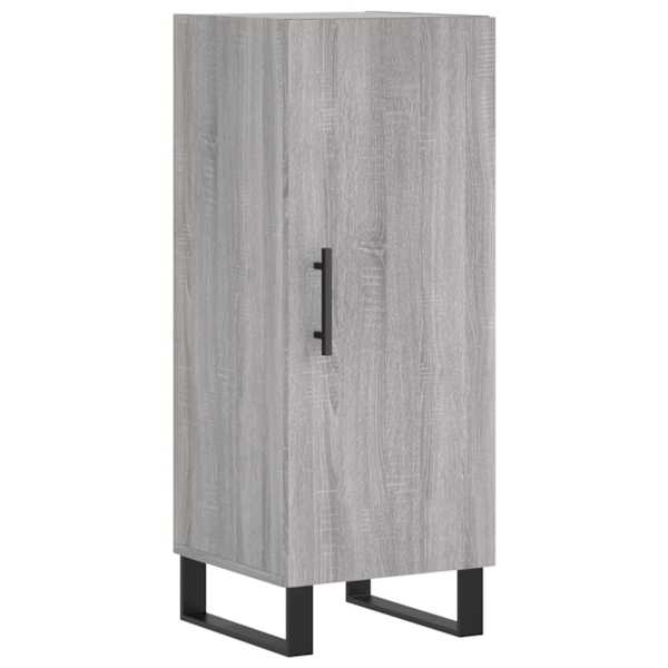 Puhvetkapp, hall Sonoma tamm, 34,5 × 34 × 90 cm, tehispuit