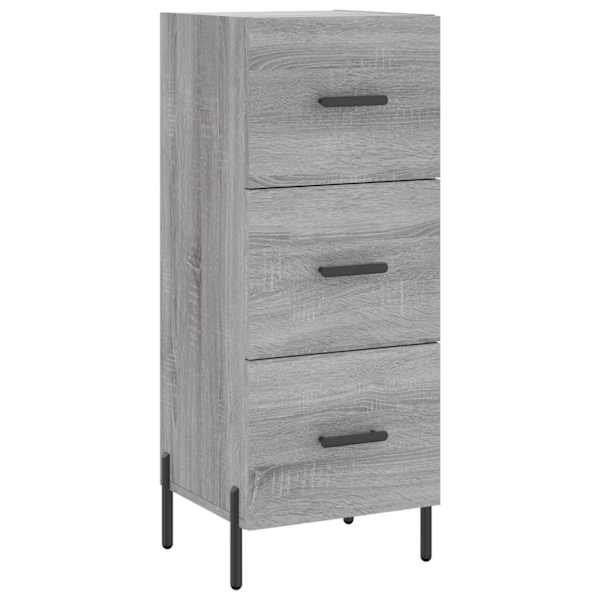Puhvetkapp, hall Sonoma tamm, 34,5 × 34 × 90 cm, tehispuit