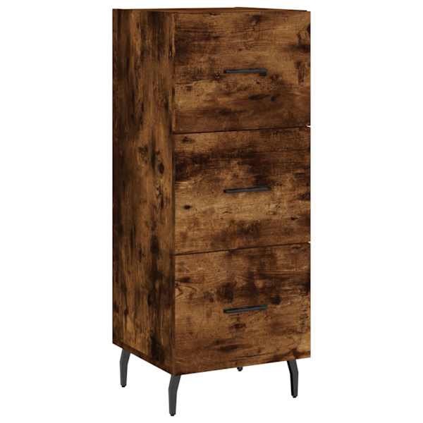 Puhvetkapp, suitsutatud tamm, 34,5 × 34 × 90 cm, tehispuit