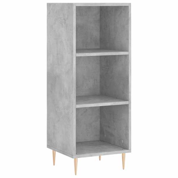 Puhvetkapp, valge, 34,5 × 32,5 × 90 cm, tehispuit