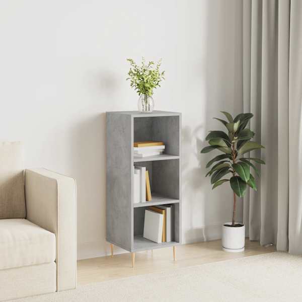 Puhvetkapp, valge, 34,5 × 32,5 × 90 cm, tehispuit