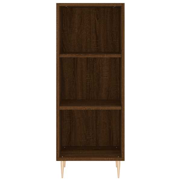 Puhvetkapp, pruun tamm, 34,5 × 32,5 × 90 cm, tehispuit