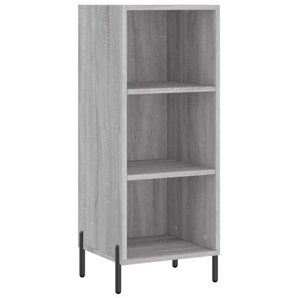 Puhvetkapp, hall, Sonoma tamm, 34,5 × 32,5 × 90 cm, tehispuit