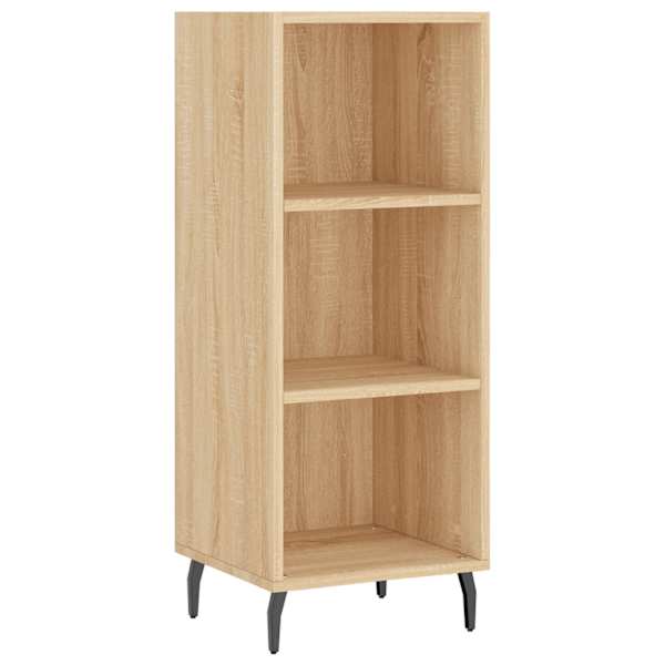 Puhvetkapp, Sonoma tamm, 34,5 × 32,5 × 90 cm tehispuit