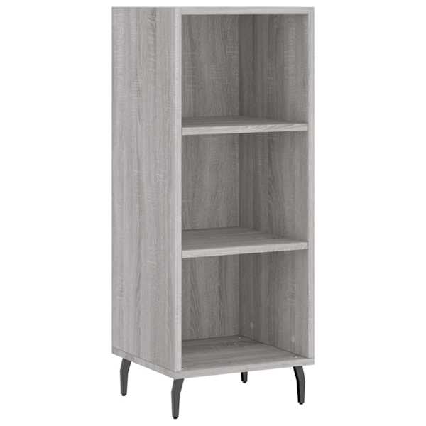 Puhvetkapp, hall, Sonoma tamm, 34,5 × 32,5 × 90 cm, tehispuit