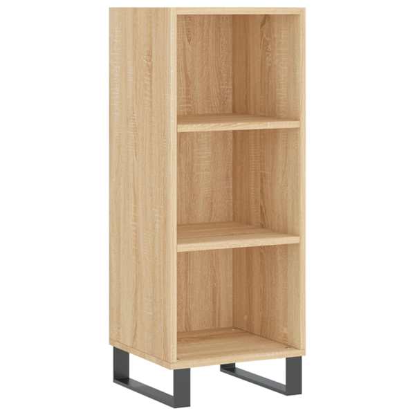 Puhvetkapp, Sonoma tamm, 34,5 × 32,5 × 90 cm tehispuit