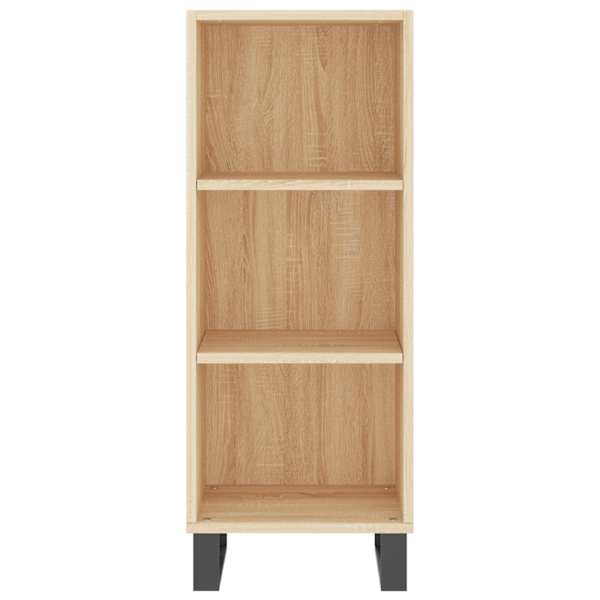 Puhvetkapp, Sonoma tamm, 34,5 × 32,5 × 90 cm tehispuit