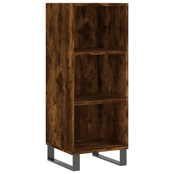 Puhvetkapp, suitsutatud tamm, 34,5 × 32,5 × 90 cm, tehispuit