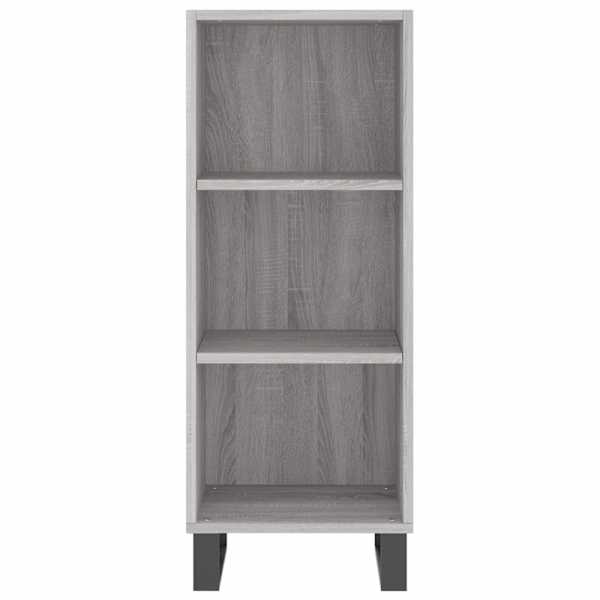 Puhvetkapp, hall, Sonoma tamm, 34,5 × 32,5 × 90 cm, tehispuit