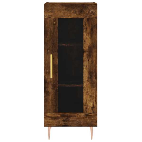 Puhvetkapp, suitsutatud tamm, 34,5 × 34 × 90 cm, tehispuit