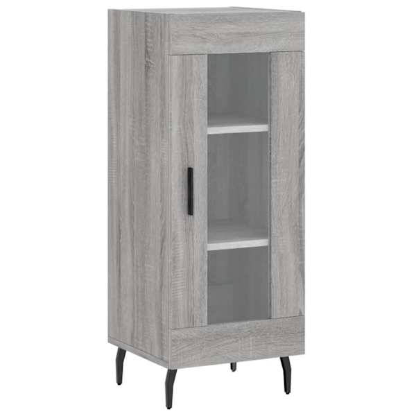 Puhvetkapp, hall Sonoma tamm, 34,5 × 34 × 90 cm, tehispuit
