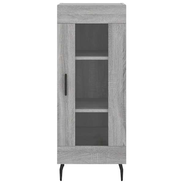 Puhvetkapp, hall Sonoma tamm, 34,5 × 34 × 90 cm, tehispuit