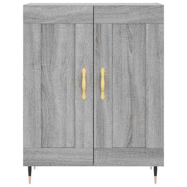 Puhvetkapp, hall, Sonoma tamm, 69,5 × 34 × 90 cm, tehispuit
