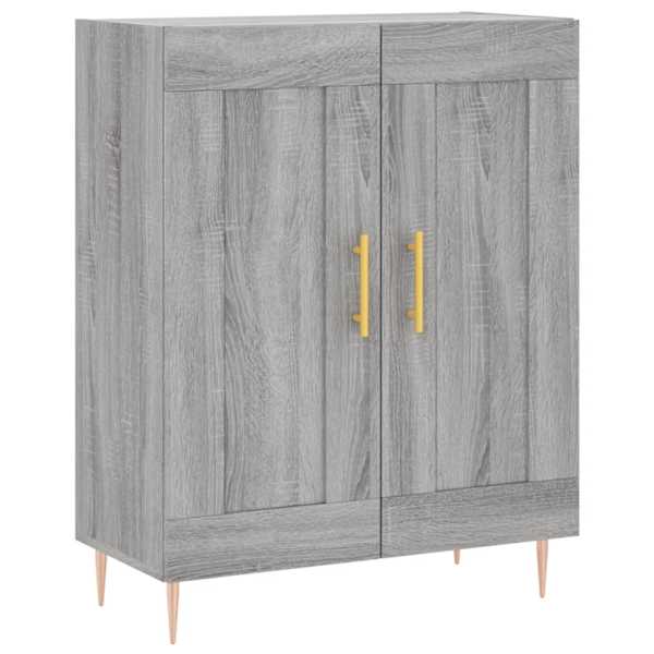 Puhvetkapp, hall, Sonoma tamm, 69,5 × 34 × 90 cm, tehispuit