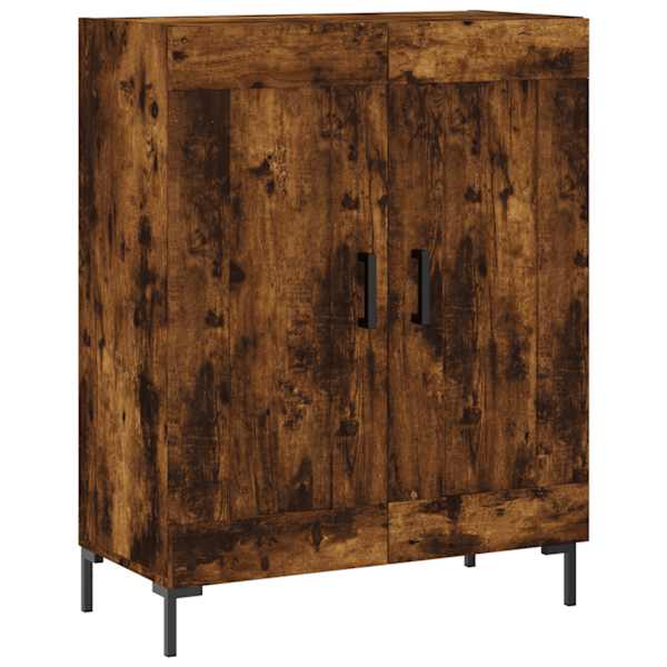 Puhvetkapp, suitsutatud tamm, 69,5 × 34 × 90 cm, tehispuit