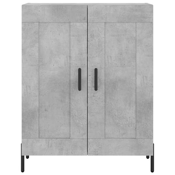 Puhvetkapp, betoonhall, 69,5 × 34 × 90 cm, tehispuit