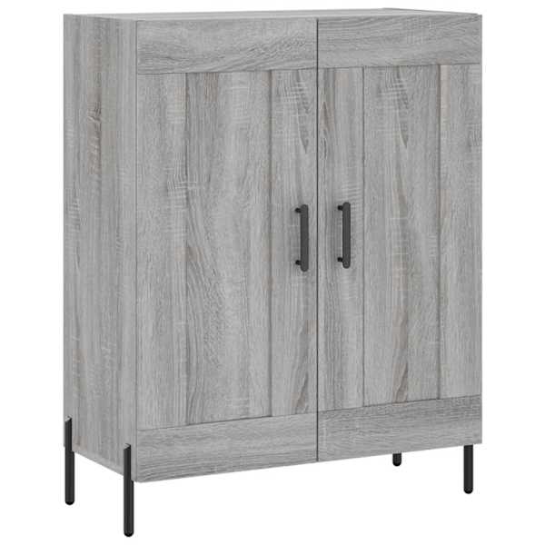 Puhvetkapp, hall, Sonoma tamm, 69,5 × 34 × 90 cm, tehispuit