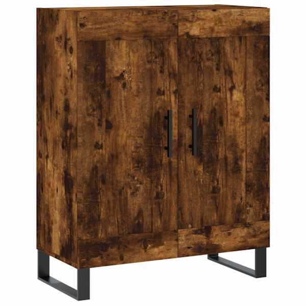 Puhvetkapp, suitsutatud tamm, 69,5 × 34 × 90 cm, tehispuit