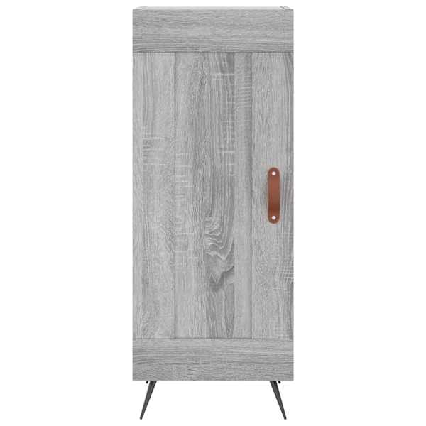 Puhvetkapp, hall Sonoma tamm, 34,5 × 34 × 90 cm, tehispuit