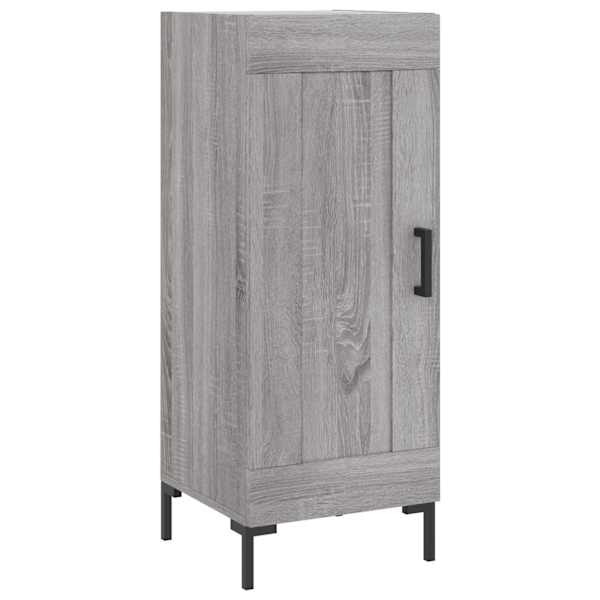 Puhvetkapp, hall Sonoma tamm, 34,5 × 34 × 90 cm, tehispuit