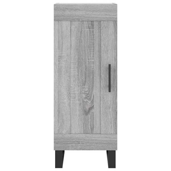 Puhvetkapp, hall Sonoma tamm, 34,5 × 34 × 90 cm, tehispuit