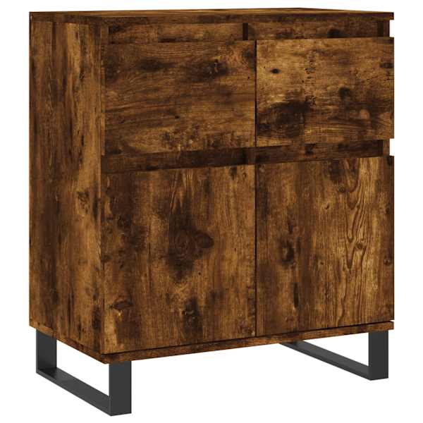 Puhvetkapp, suitsutatud tamm, 60 × 35 × 70 cm, tehispuit