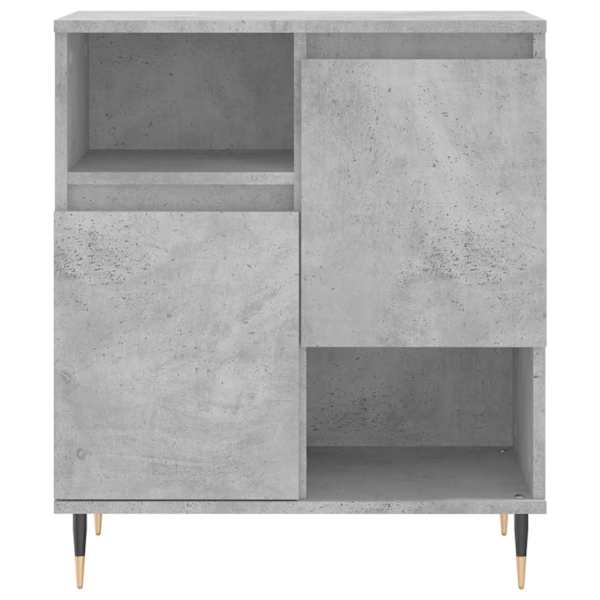 Puhvetkapp, betoonhall, 60 × 35 × 70 cm, tehispuit