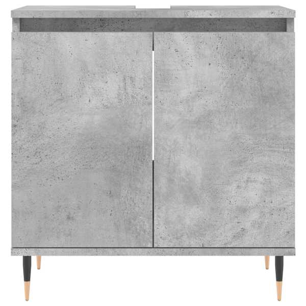 Vannitoakapp, betoonhall, 58 × 33 × 60 cm, tehispuit