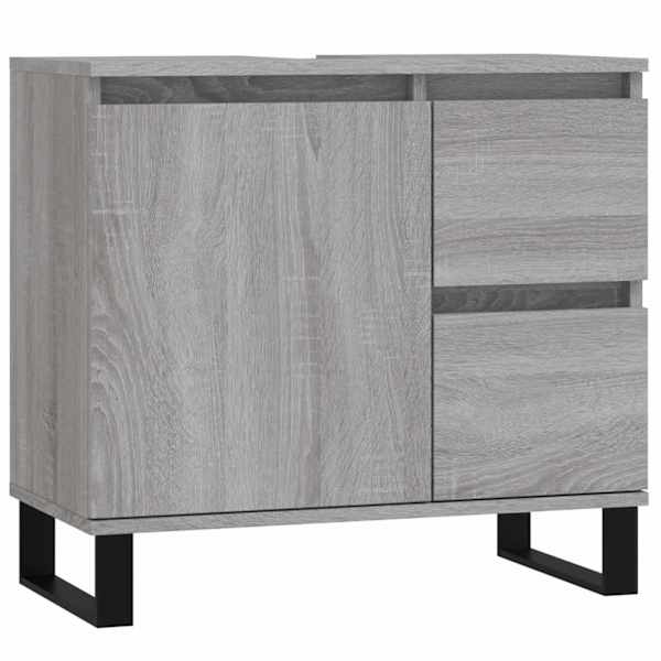Vannitoakapp, hall Sonoma tamm, 65 × 33 × 60 cm, tehispuit