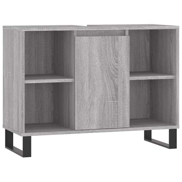 Vannitoakapp, hall Sonoma tamm, 80 × 33 × 60 cm, tehispuit