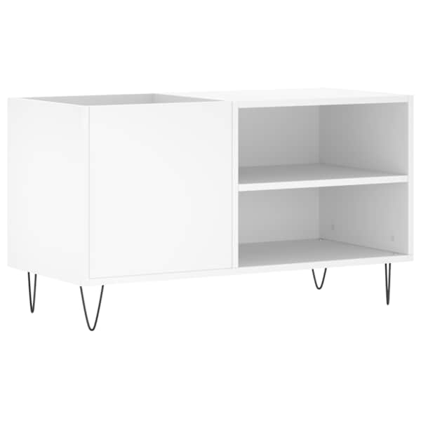 Plaadikapp, valge, 85 × 38 × 48 cm, tehispuit
