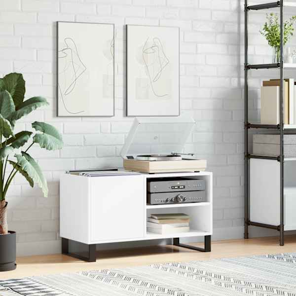 Plaadikapp, valge, 85 × 38 × 48 cm, tehispuit
