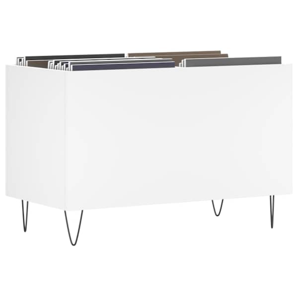 Plaadikapp, valge, 74,5 × 38 × 48 cm, tehispuit
