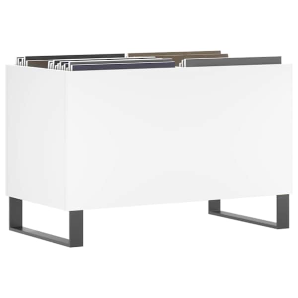 Plaadikapp, valge, 74,5 × 38 × 48 cm, tehispuit
