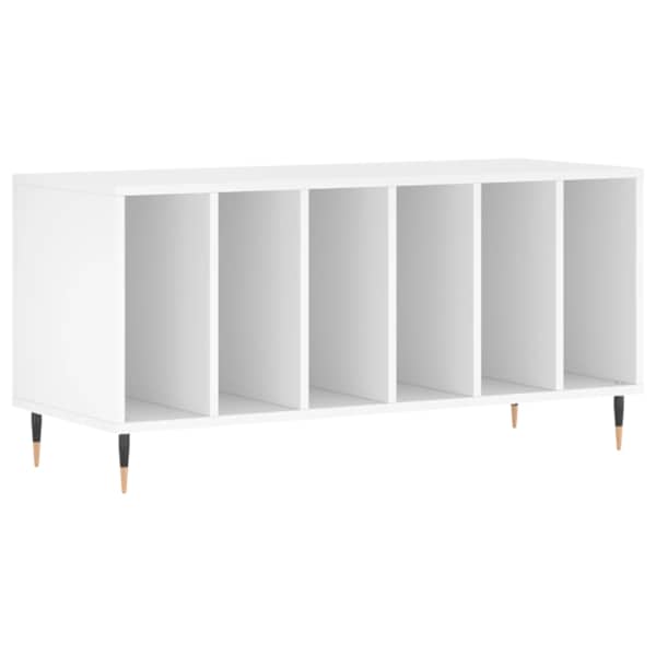 Plaadikapp, valge, 100 × 38 × 48 cm, tehispuit