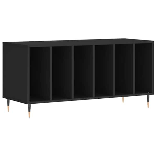Plaadikapp, must, 100 × 38 × 48 cm, tehispuit