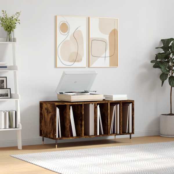 Plaadikapp, suitsutatud tamm, 100 × 38 × 48 cm, tehispuit