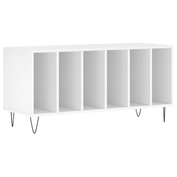 Plaadikapp, valge, 100 × 38 × 48 cm, tehispuit