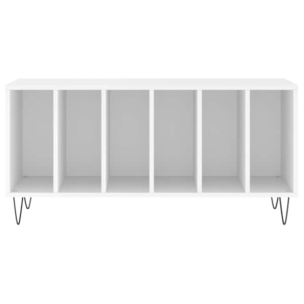 Plaadikapp, valge, 100 × 38 × 48 cm, tehispuit