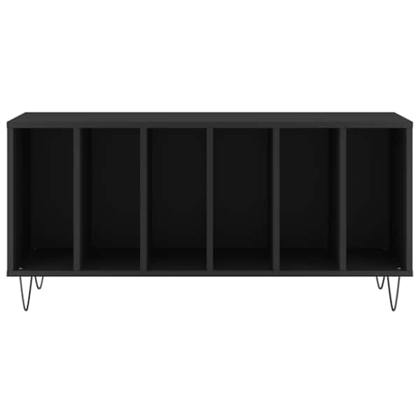 Plaadikapp, must, 100 × 38 × 48 cm, tehispuit