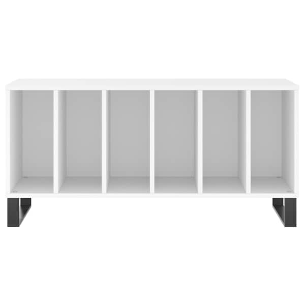 Plaadikapp, valge, 100 × 38 × 48 cm, tehispuit