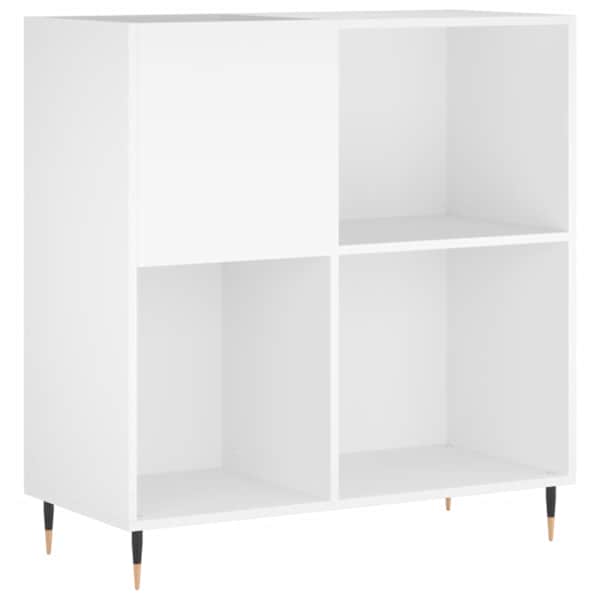 Plaadikapp, valge, 84,5 × 38 × 89 cm, tehispuit