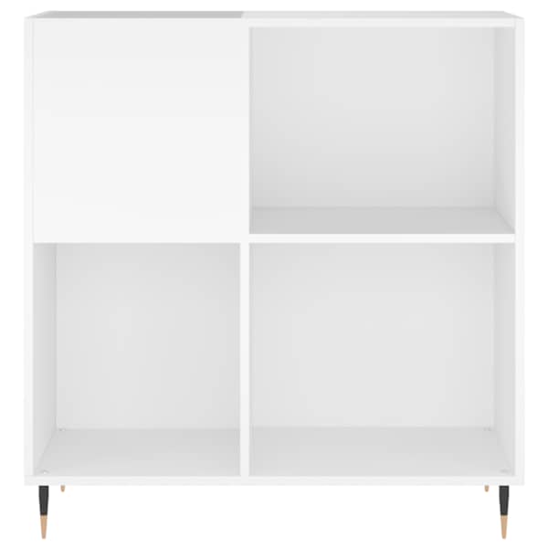 Plaadikapp, valge, 84,5 × 38 × 89 cm, tehispuit