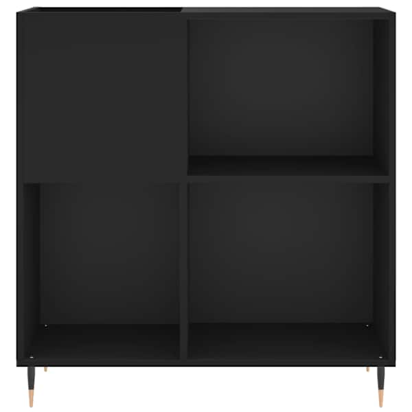 Plaadikapp, must, 84,5 × 38 × 89 cm, tehispuit