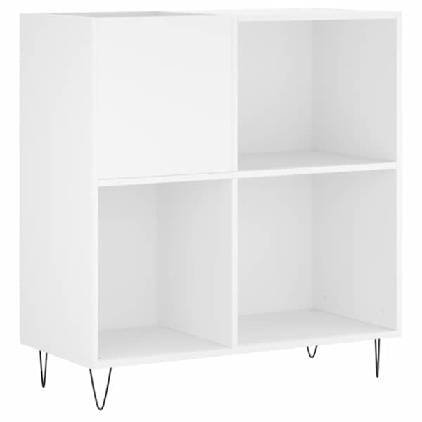 Plaadikapp, valge, 84,5 × 38 × 89 cm, tehispuit