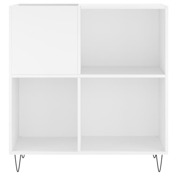 Plaadikapp, valge, 84,5 × 38 × 89 cm, tehispuit