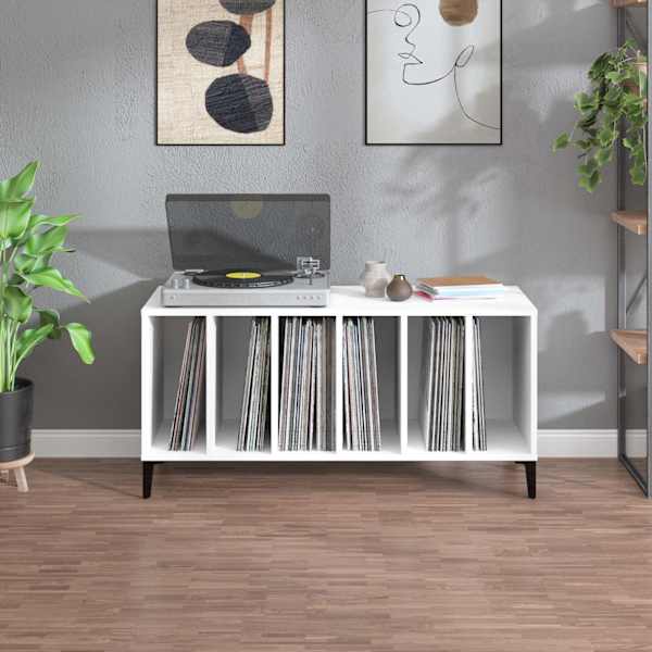 Plaadikapp, valge, 100 × 38 × 48 cm, tehispuit